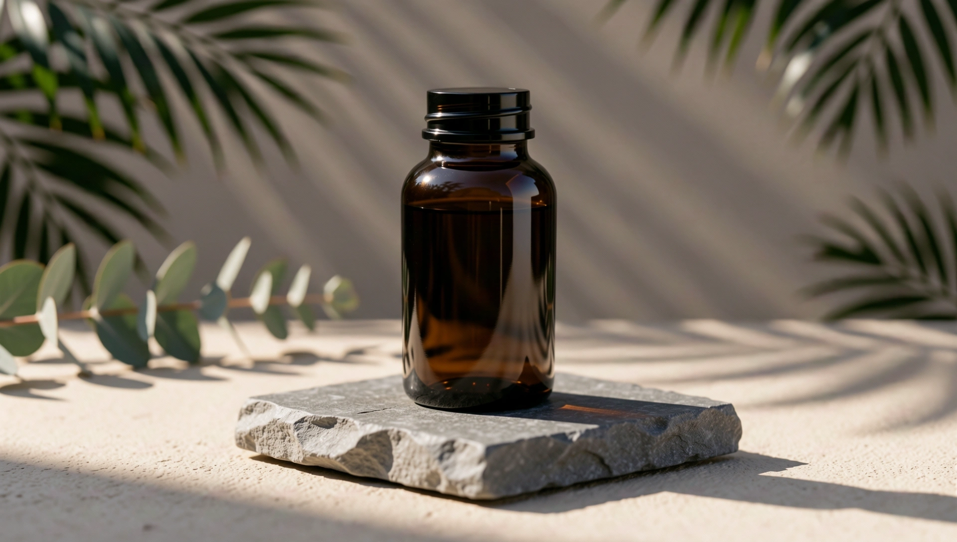 Premium nutritional glass bottle